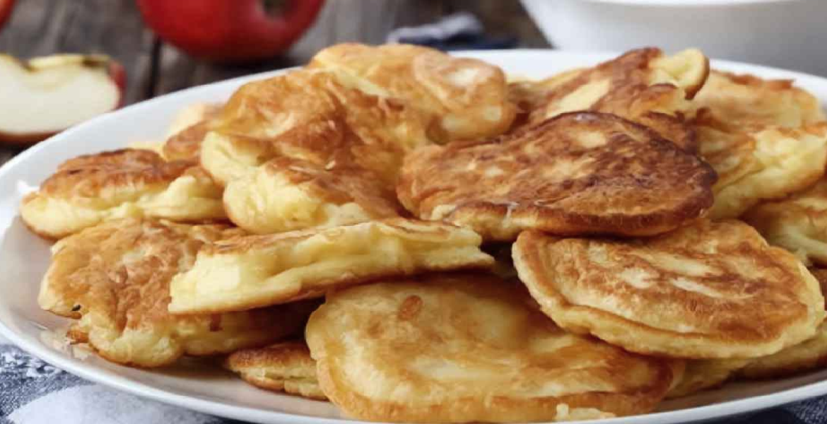 Beignets de pommes à la poêle