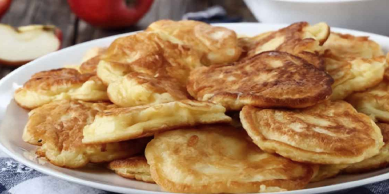 Beignets de pommes : à la poêle