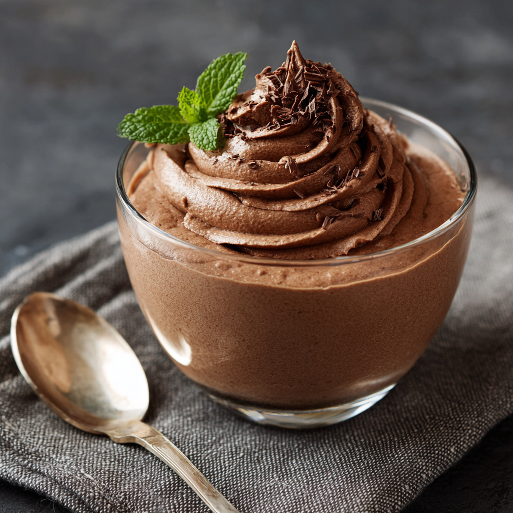 Délicieuse Mousse au Nutella au Thermomix