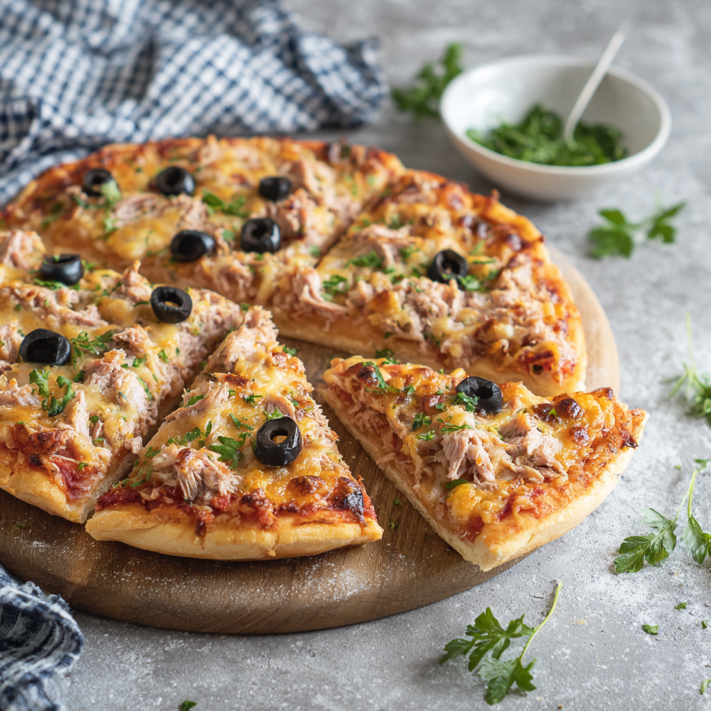 Pizza au thon