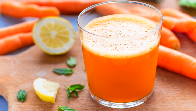 recette de Jus de carottes au yaourt