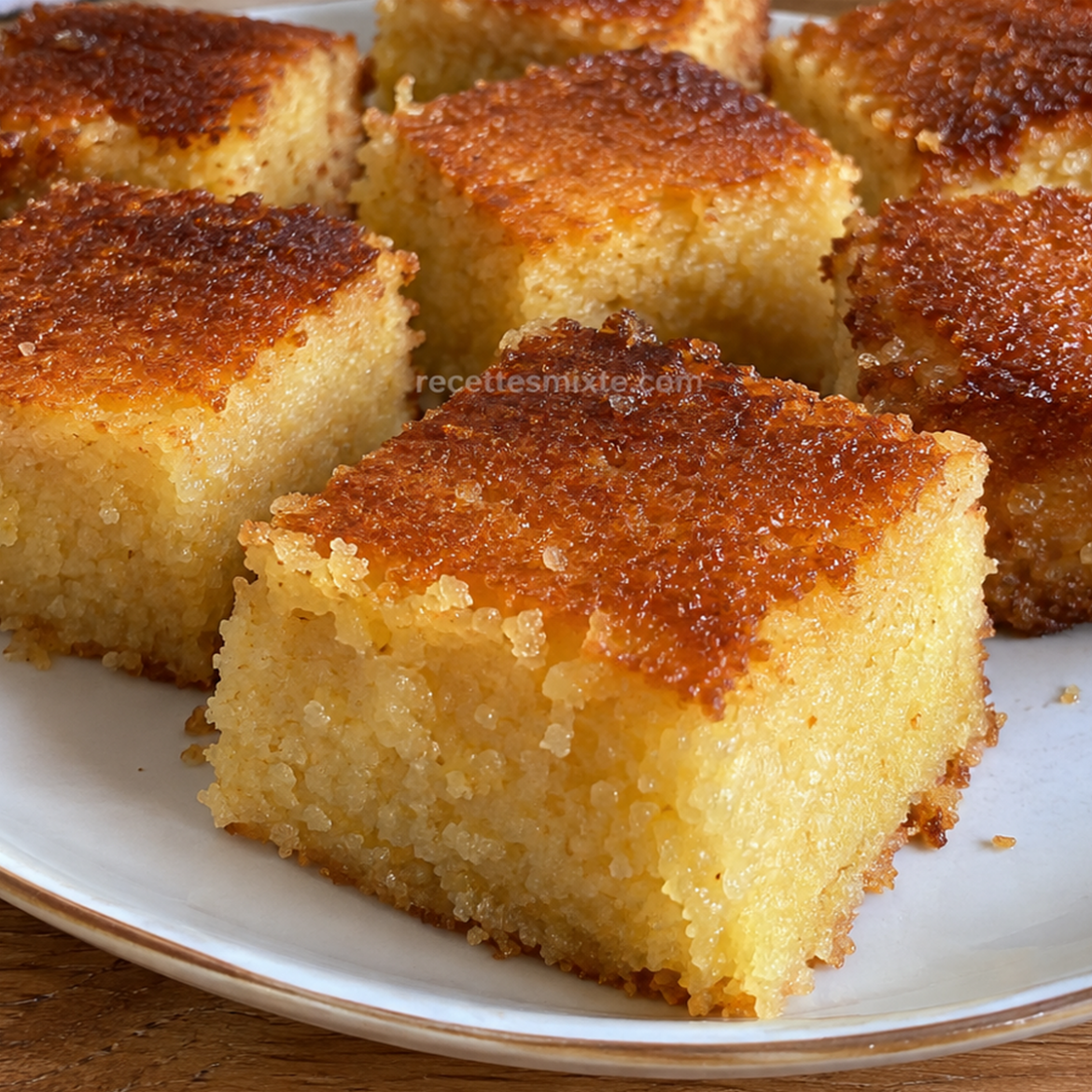 Gâteau de semoule au Thermomix