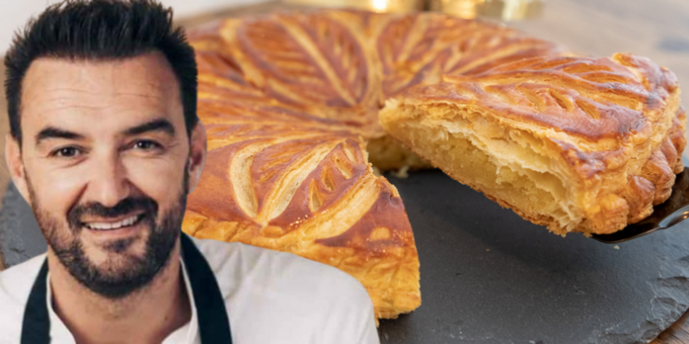 Galette des rois à la crème d’amande de Cyril Lignac