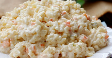 Salade de riz russe – facile et rapide !