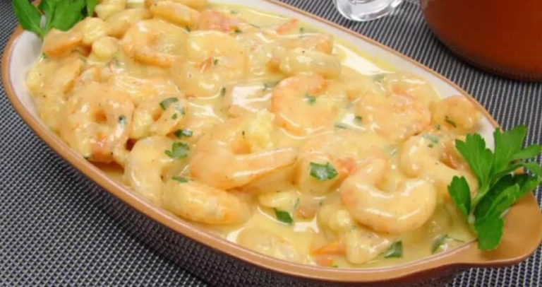 Crevettes au Fromage