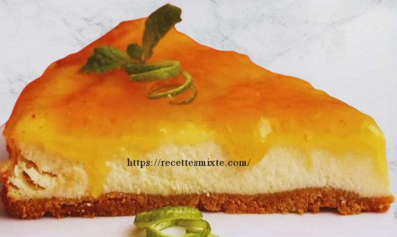 Cheesecake à l'orange