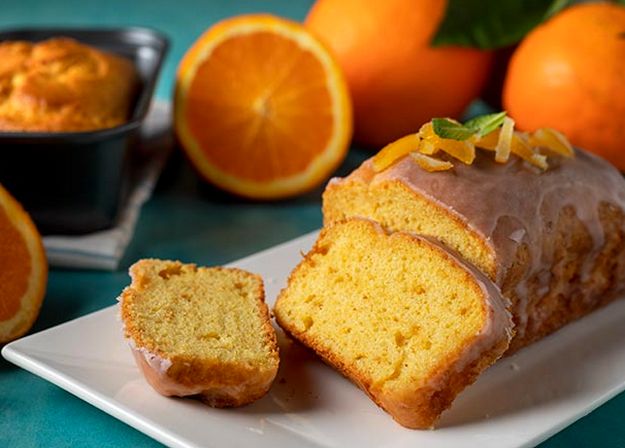 cake glacé à l'orange Thermomix