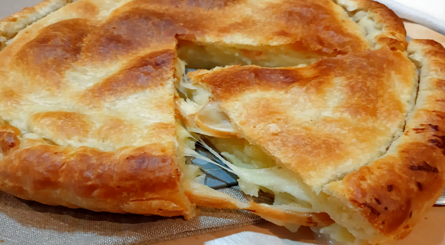 Tarte aux pommes de terre – Recette facile