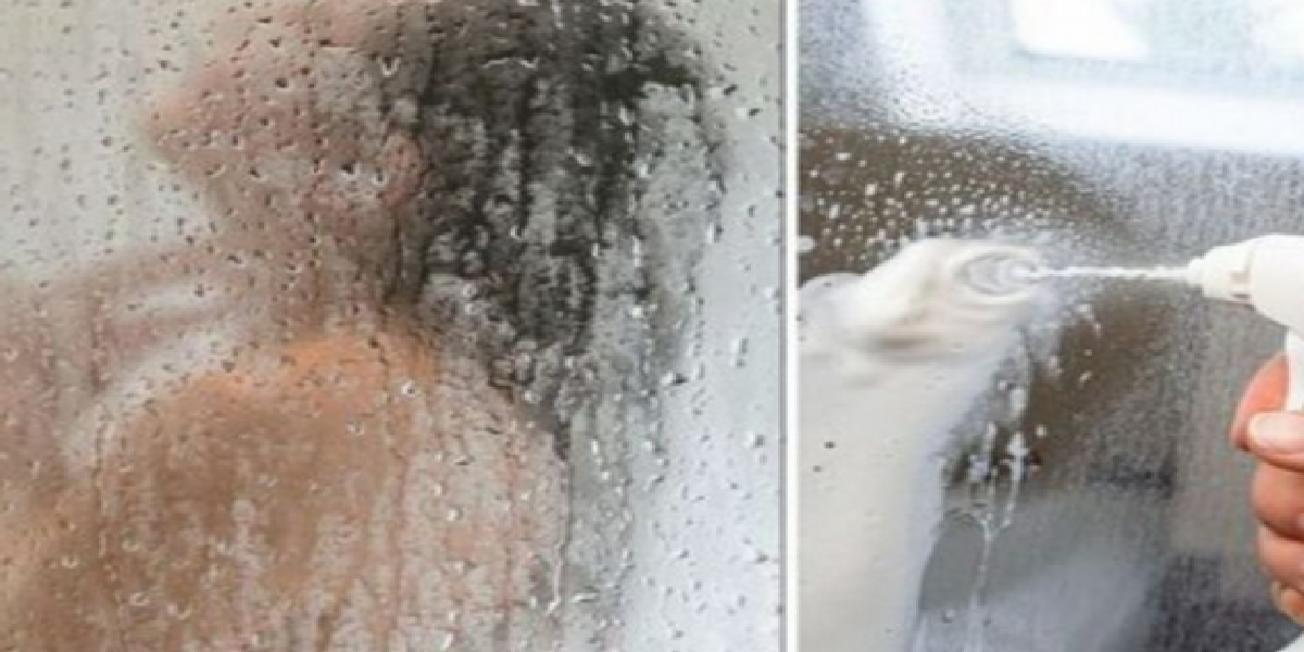 le calcaire des vitres de douche en une minute
