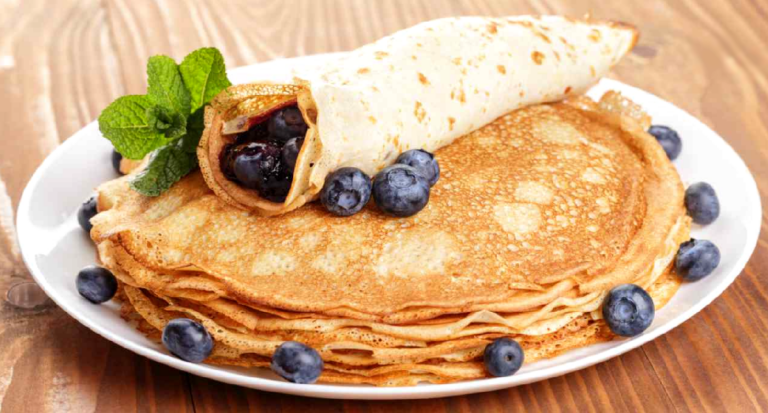 Crêpes à la vanille