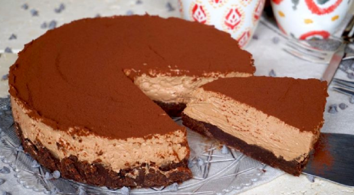 Gâteau au chocolat sans cuisson – 20 minutes