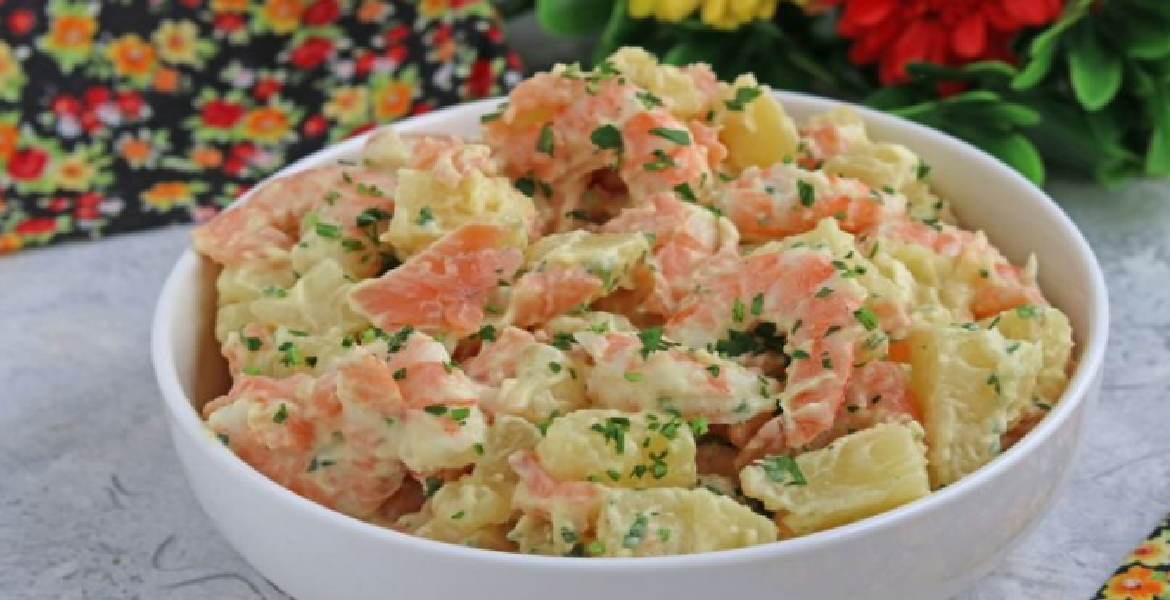 Salade marine de pommes de terre – recette facile