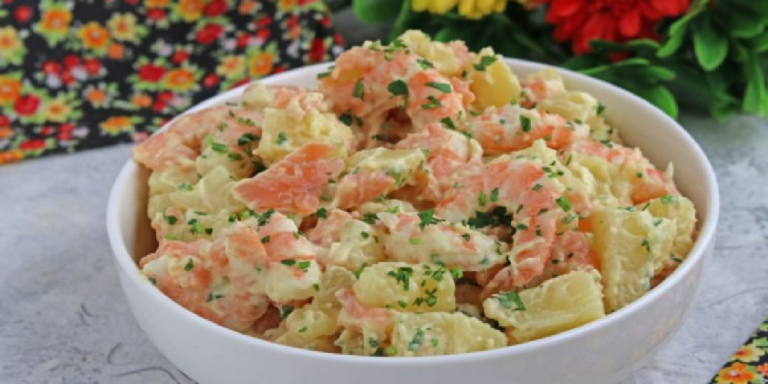 Salade marine de pommes de terre – recette facile