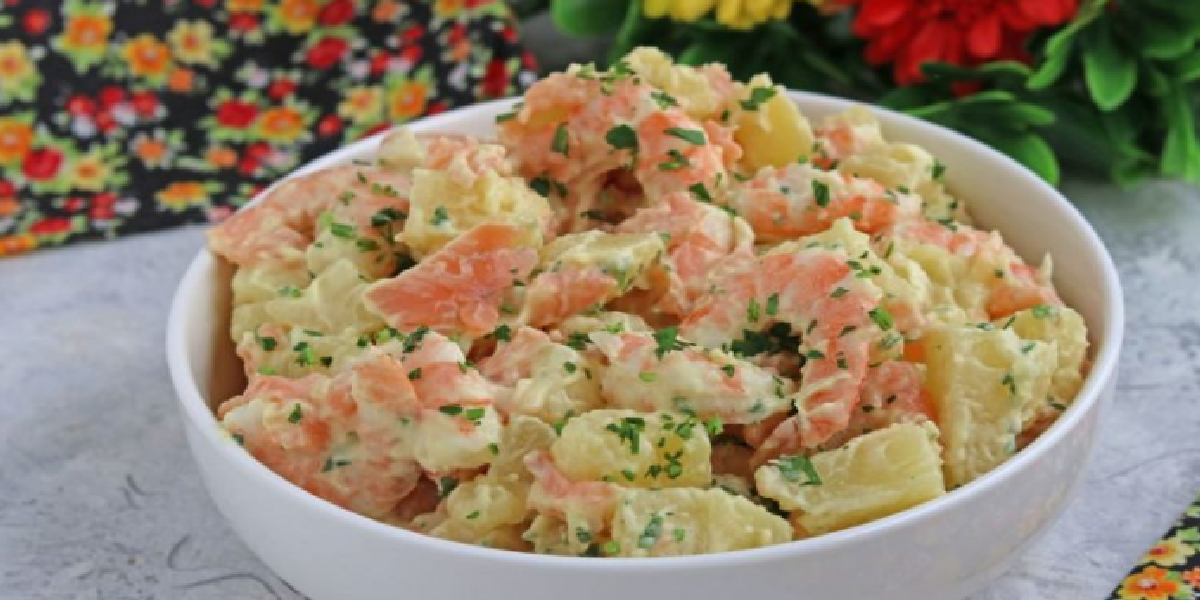 Salade marine de pommes de terre – recette facile