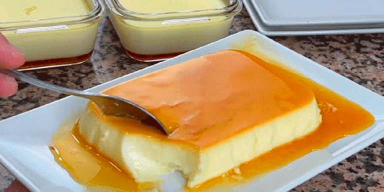 Flan à la noix de coco