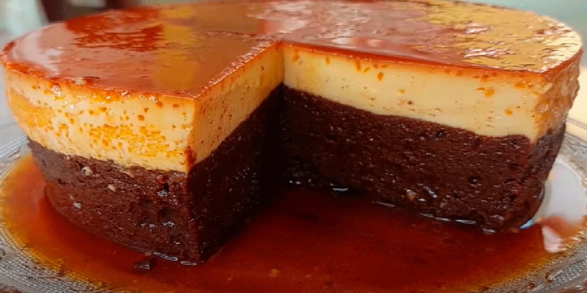 Flan choco – Gâteau Impossible !