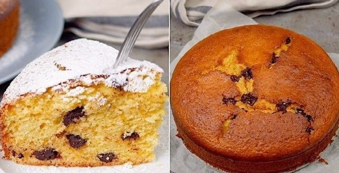 Gâteau à l’Orange et Pépites de Chocolat