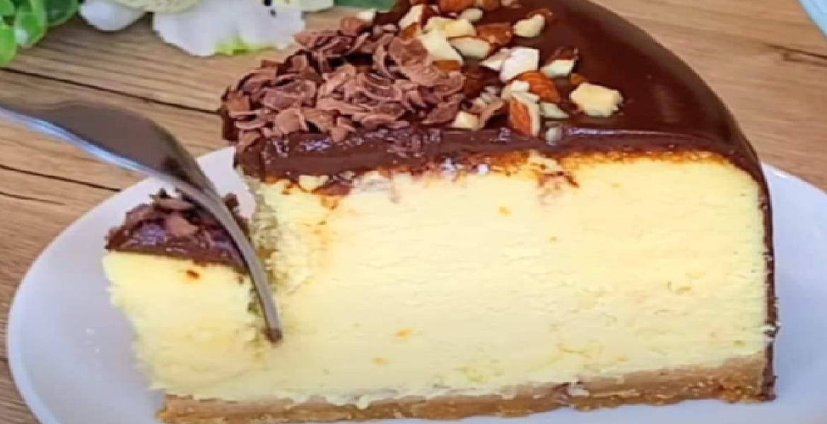 Gâteau au fromage au chocolat dessert !