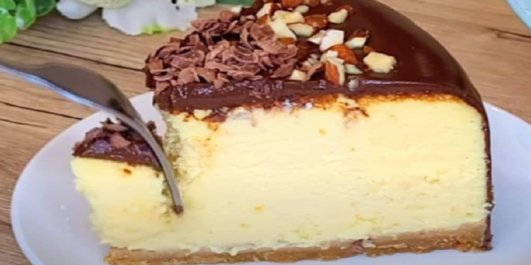 Gâteau au fromage au chocolat dessert !