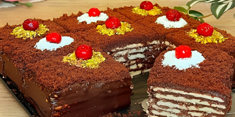 Gâteau biscuit au chocolat délicieuse !