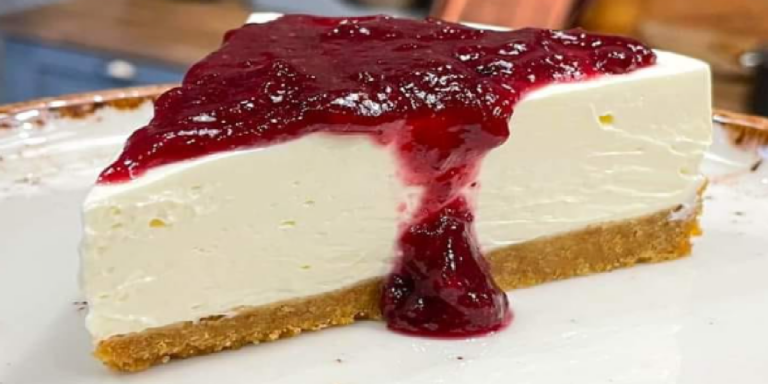 cheesecake à la confiture – Délicieux !