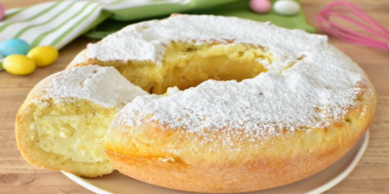 Couronne moelleuse à la ricotta - Facile