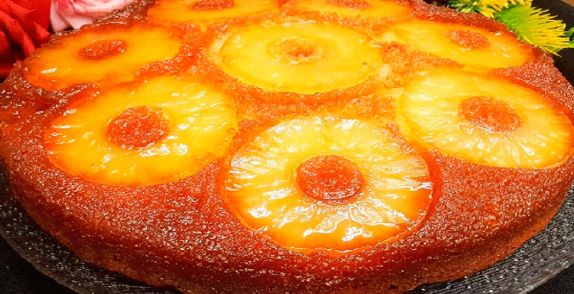 Gâteau Renversé à l'Ananas