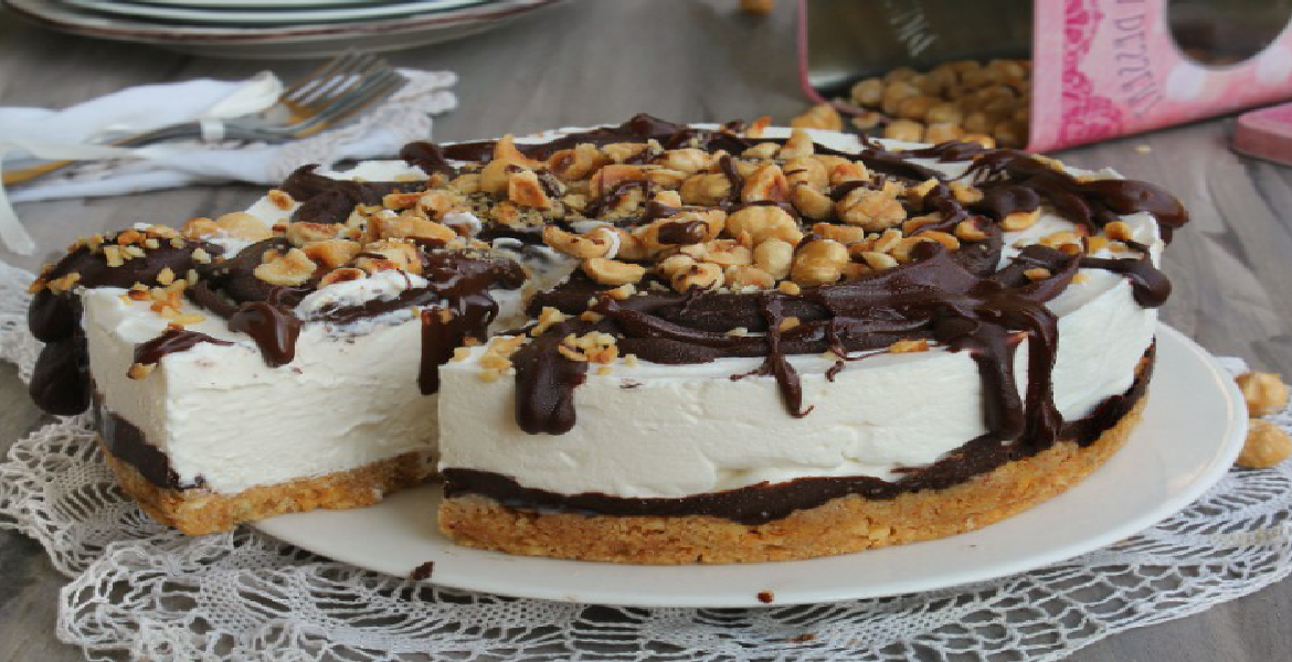 Gâteau coeur de croissant à la crème, sans cuisson