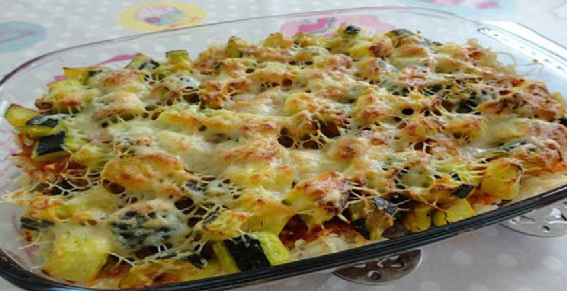 Gratin de courgettes à la viande hachée