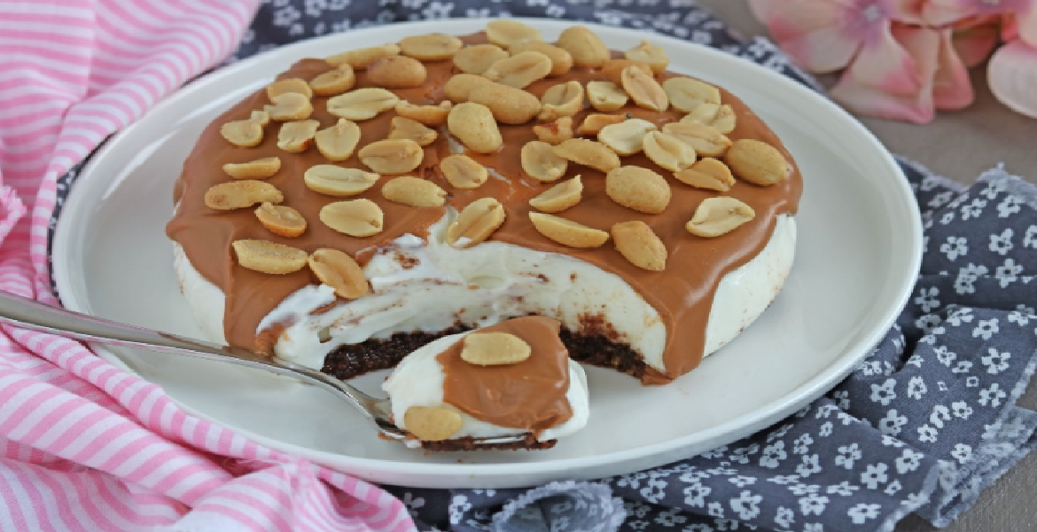 Recette cheesecake au caramel et cacahuètes – Sans cuisson