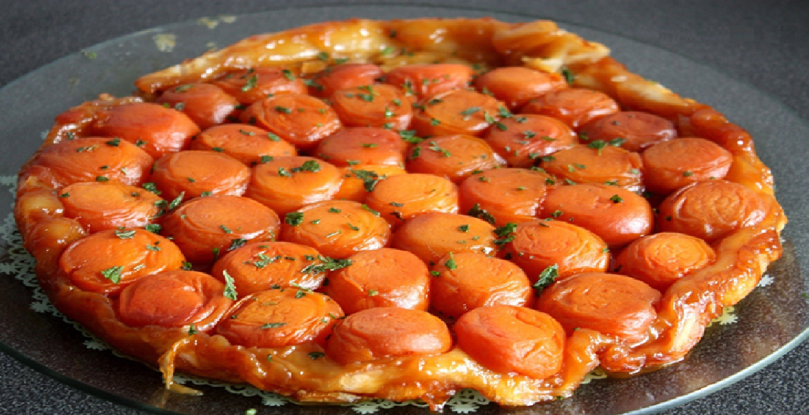 Tarte tatin aux abricots Unique !