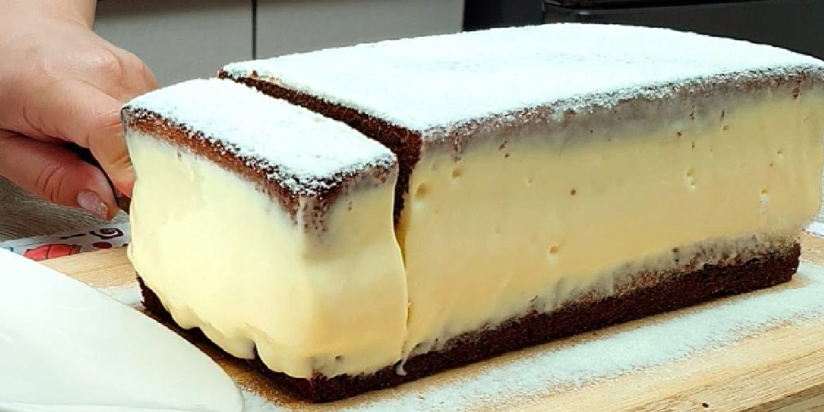 Gâteau Fourré au Chocolat Blanc