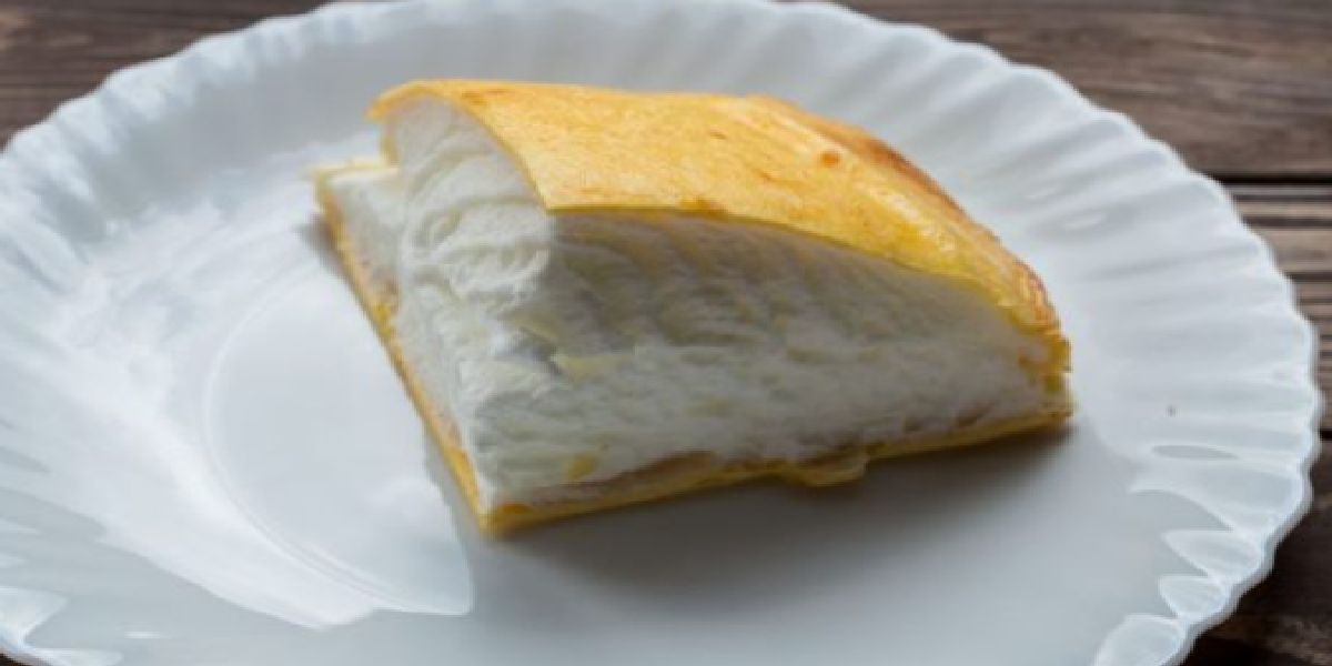 Gâteau japonais aux 3 ingrédients sans besoin de four 