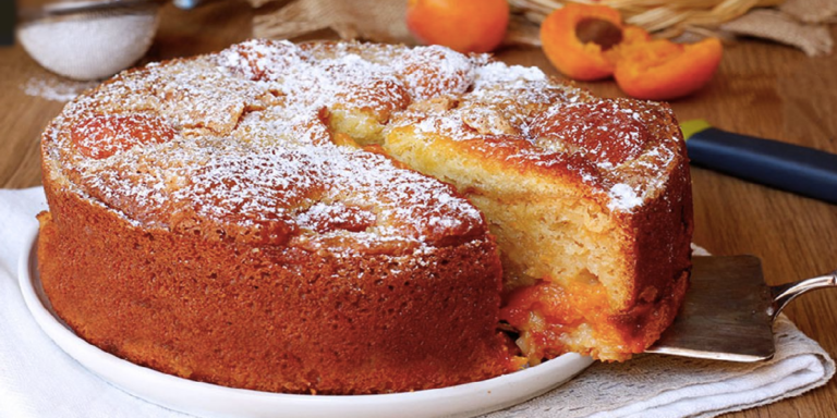 Gâteau moelleux aux abricots sans beurre légèreté !