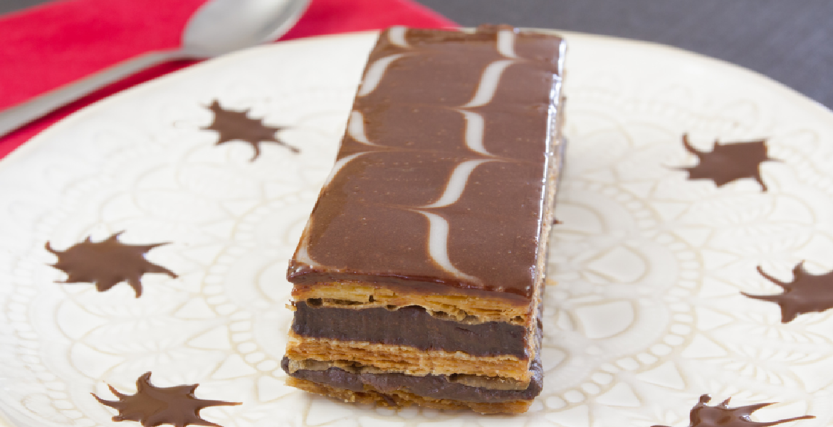 Mille-Feuille Chocolaté au Thermomix Délice Gourmand