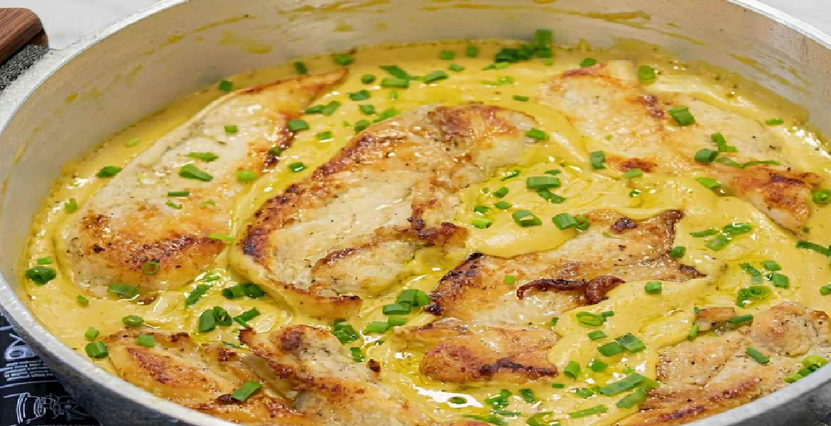 Poulet à la Sauce Moutarde