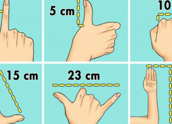 4 astuces pour mesurer les objets sans utiliser de mètre