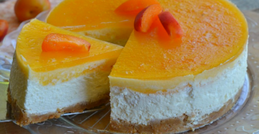 Gâteau froid aux abricots et mascarpone sans cuisson