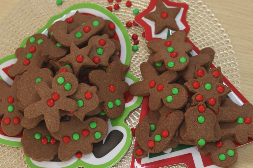 les Biscuits de Noël au chocolat