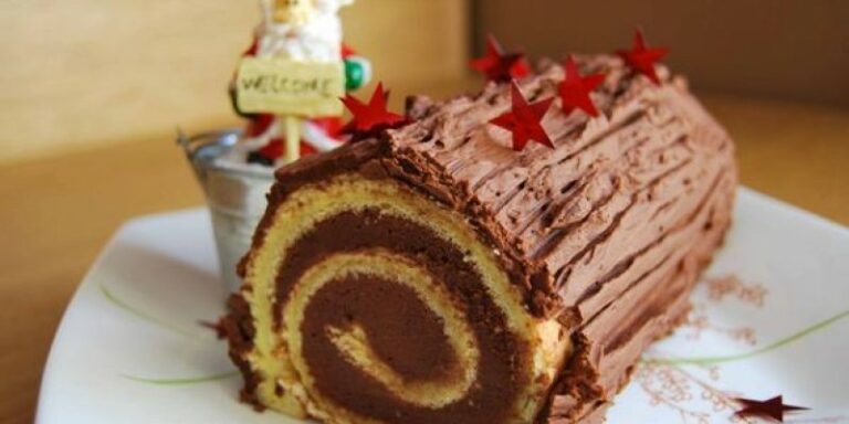 bûche De Noël en 15 minutes chrono !