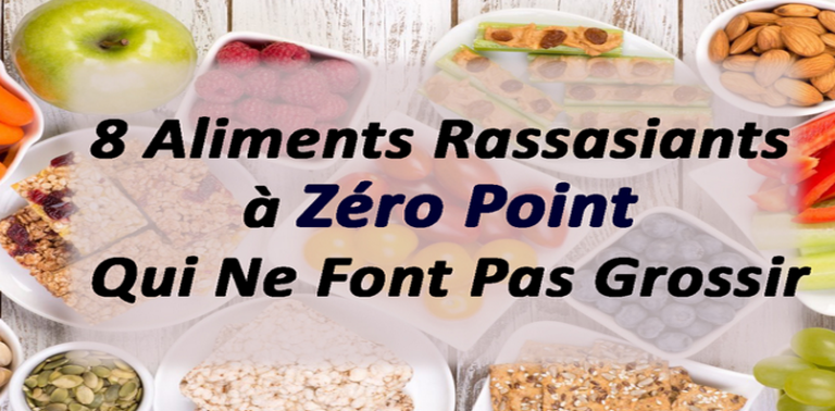 8 Aliments Rassasiants à Zéro Point pour une Satiété Saine et Équilibrée