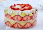 Recette Trifle aux fraises et crème patissière