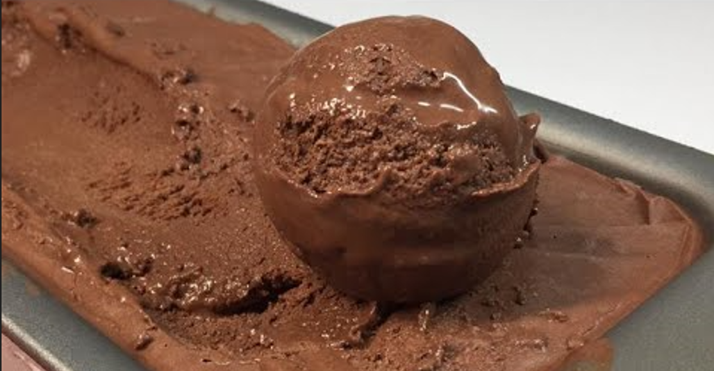 Glace au chocolat et rhum au Thermomix