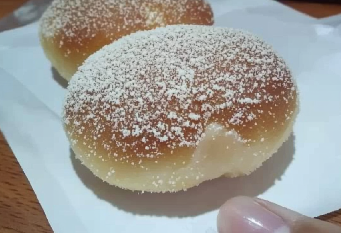 beignets fourrés à la crème au Thermomix