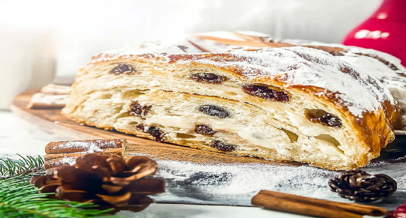 Stollen d'Alsace La Brioche Traditionnelle de Noël