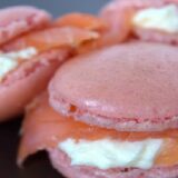 Macarons au Saumon et Fromage Frais