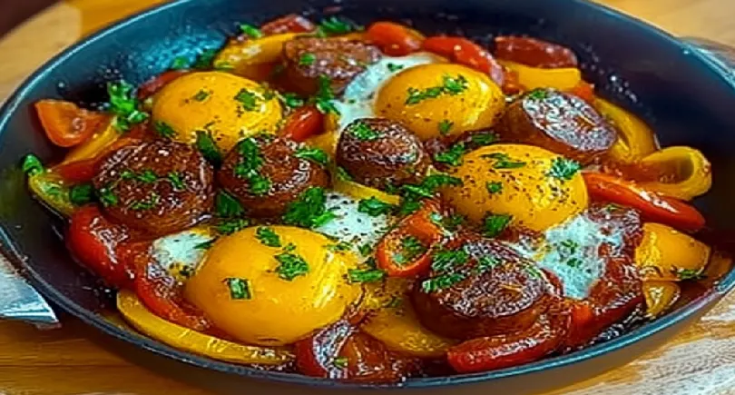 Chachouka au Chorizo