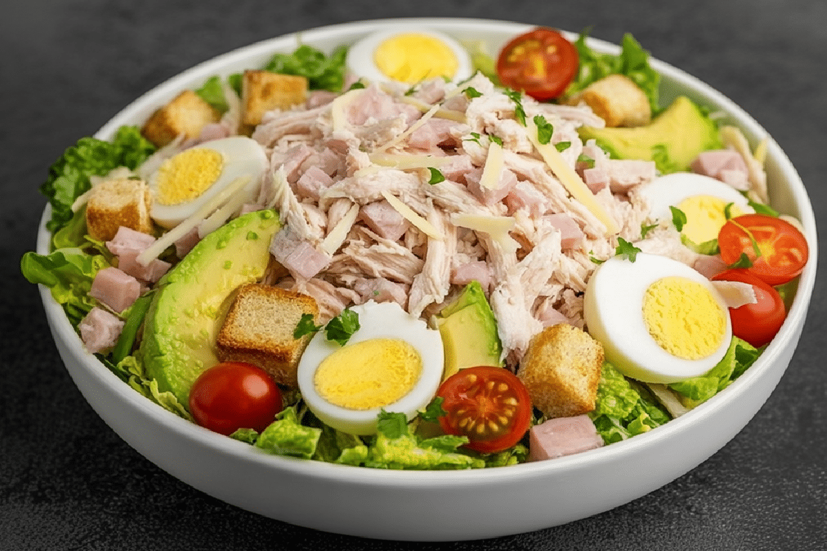 Salade complète fraîche et rapide – Repas équilibré prêt en 15 min