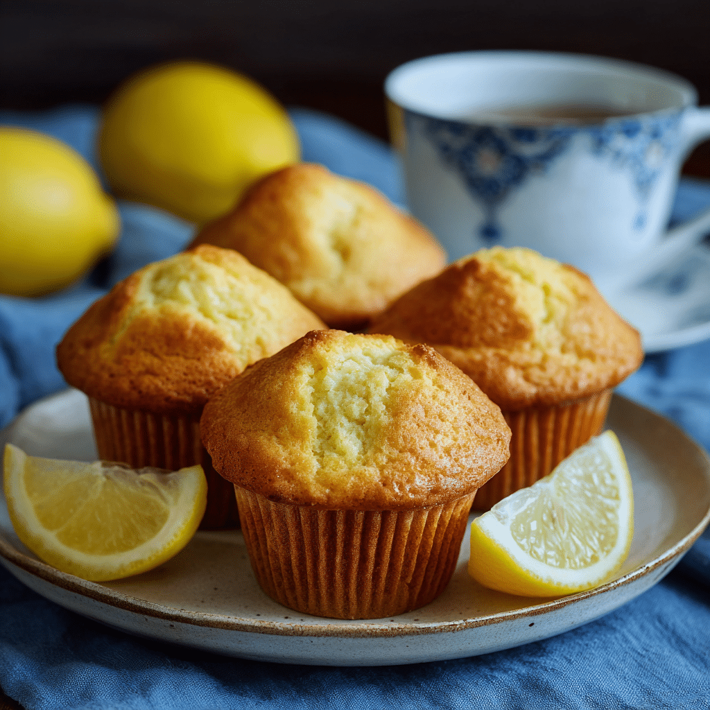 Muffins au citron légers WW