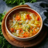 La soupe brûle-graisses au chou qui fait du bien au corps au Thermomix